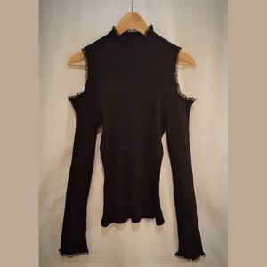 Beautiful Anne Fontaine Ribbed Knit Sweater